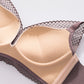 Wireless Simple Gathered 3/4 Cup Lace Bras [BRYM036]