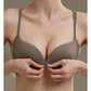 Wireless Simple Seamless Gathered 3/4 Cup Lace Bras [BRYM046]