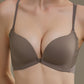Wireless Simple Seamless Gathered 3/4 Cup Lace Bras [BRYM046]