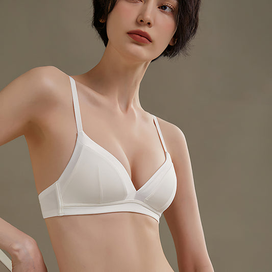 Wireless Simple Seamless Triangle Bras [BRYM048]