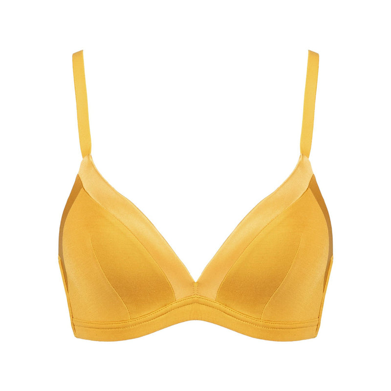 Wireless Simple Seamless Triangle Bras [BRYM048]