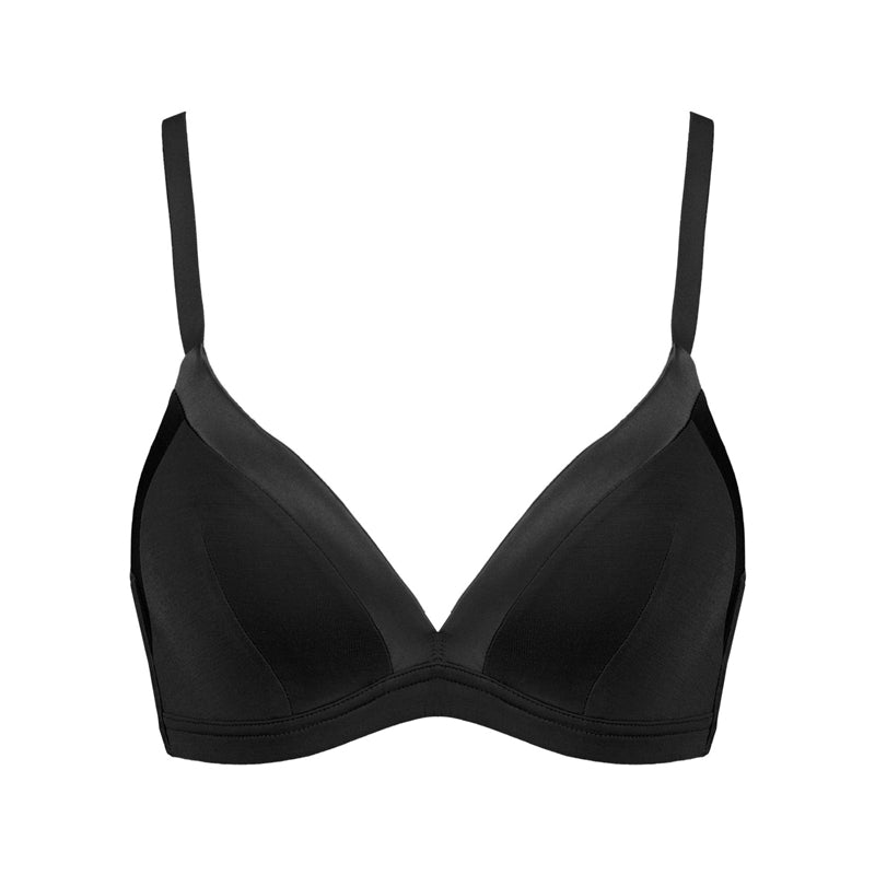 Wireless Simple Seamless Triangle Bras [BRYM048]