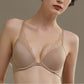 Wireless Simple Gathered Triangle Bras [BRYM049]