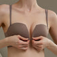 Wireless Simple Seamless Gathered 3/4 Cup Bras [BRYM055]