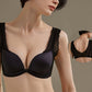 Wireless Simple Gathered 3/4 Cup Lace Bras [BRYM059]