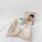 Wireless Simple Gathered 3/4 Cup Lace Bras [BRYM059]