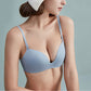 Wireless Simple Seamless Gathered 3/4 Cup Bras [BRYS012]