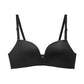 Wireless Simple Seamless Gathered 3/4 Cup Bras [BRYS012]