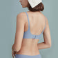 Wireless Simple Seamless Gathered 3/4 Cup Bras [BRYS012]