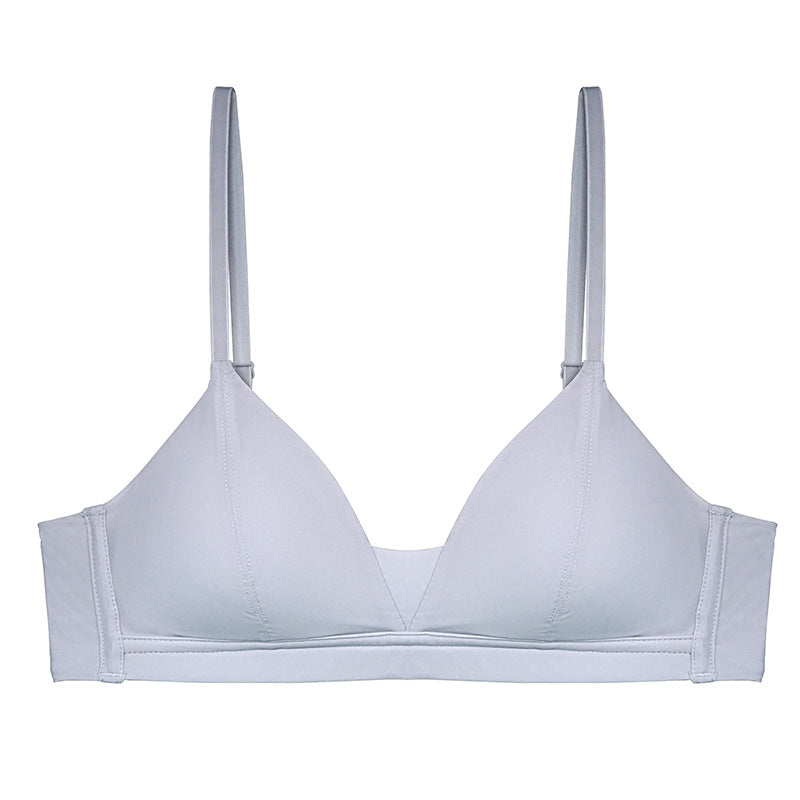 Wireless Simple Seamless Breathable 3/4 Cup Bras [BRYS013]