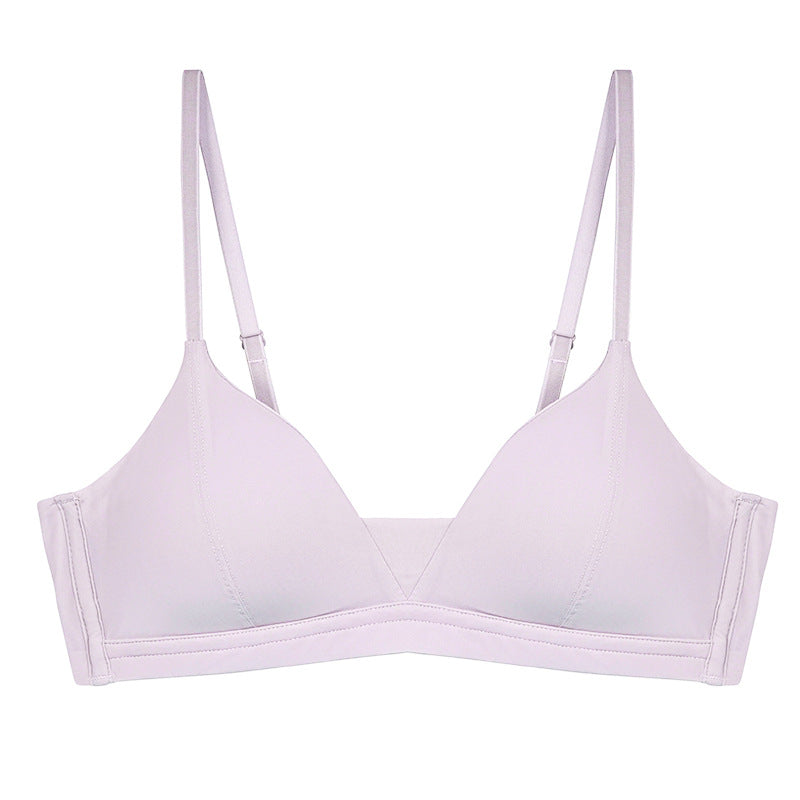 Wireless Simple Seamless Breathable 3/4 Cup Bras [BRYS013]