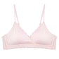 Wireless Simple Breathable Triangle Bras [BRYS014]