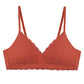 Wireless Simple Breathable Triangle Bras [BRYS014]