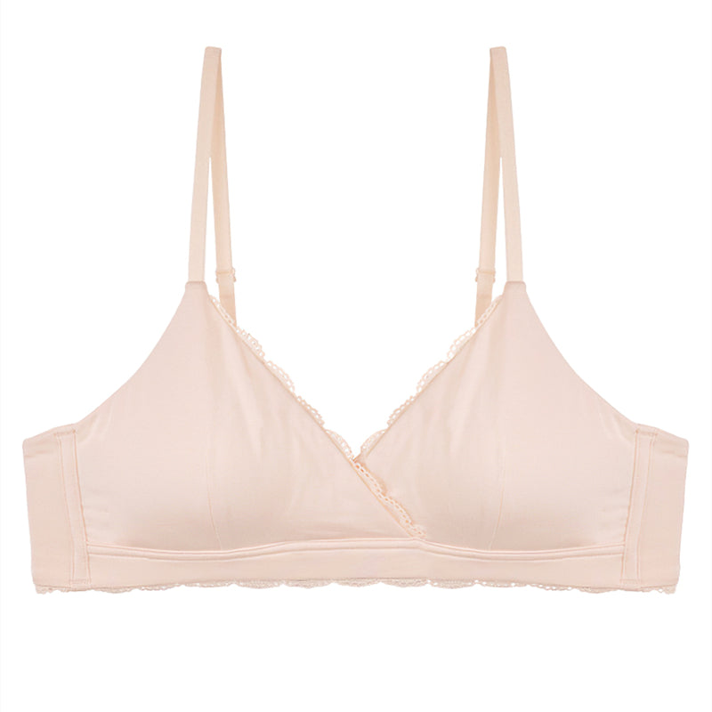 Wireless Simple Breathable Triangle Bras [BRYS014]