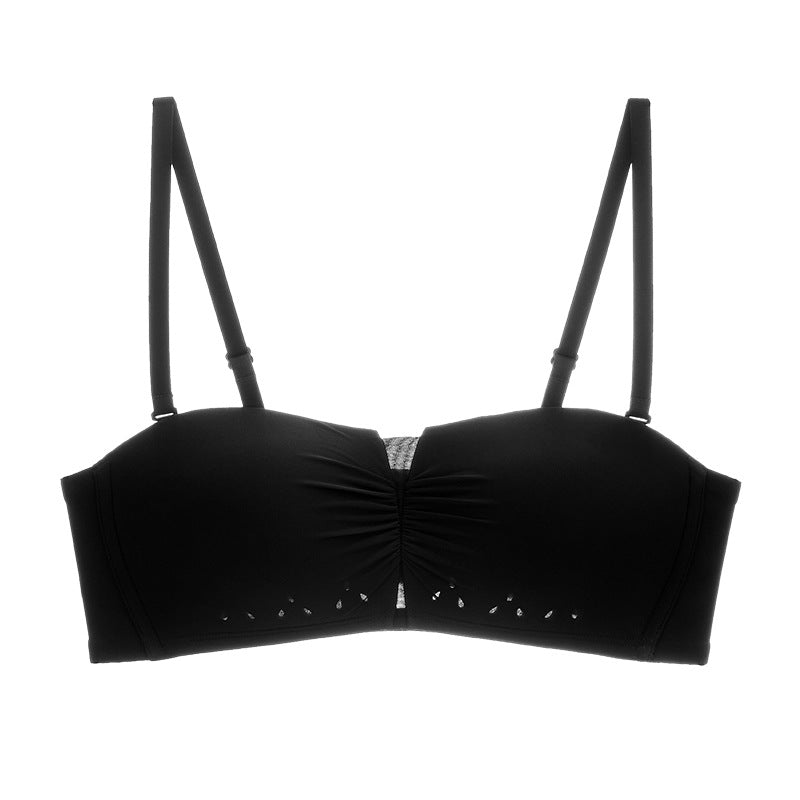Wireless Simple Seamless/Gathered Tube Top Bras [BRYS019]