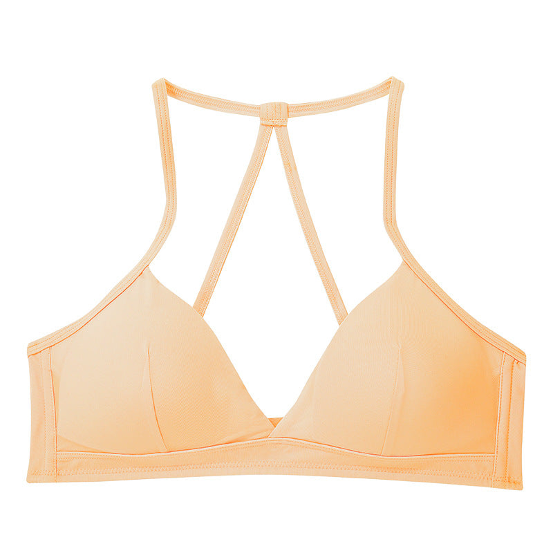 Wireless Elegant Seamless Triangle Bras [BRYS027]